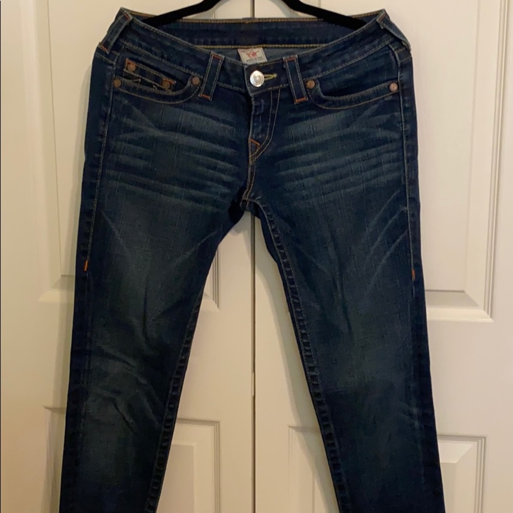 Dark Blue True Religion Jeans
